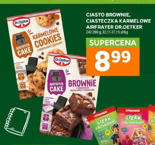Ciasto brownie Airfryer Dr.Oetker +1 wariant