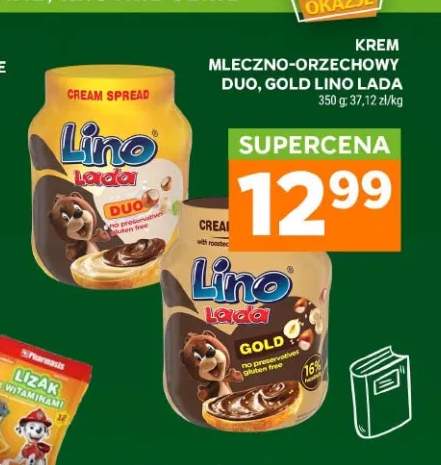 Krem mleczno-orzechowy Gold Lino Lada +1 wariant