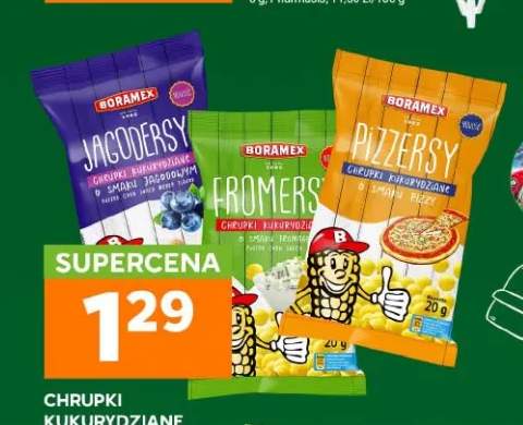 Chrupki kukurydziane Jagodersy Boramex +2 warianty