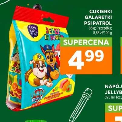 Cukierki galaretki Psi Patrol Pszczółka