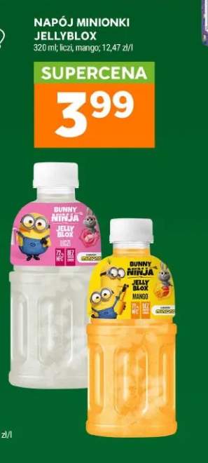 Napój Minionki Jellyblox liczi Bunny Ninja +1 wariant