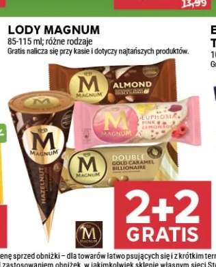 Lody Magnum Hazelnut +3 warianty