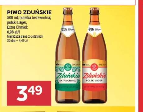 Piwo Zduńskie polski Lager +1 wariant