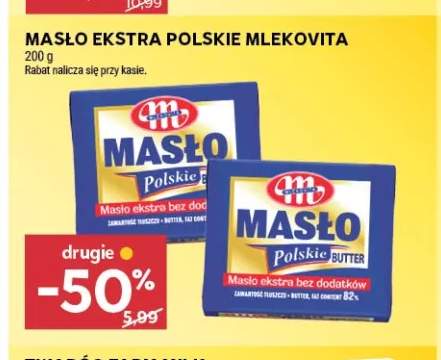 Masło ekstra polskie Mlekovita