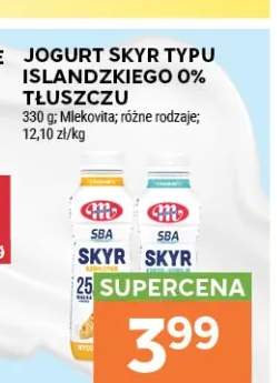 Jogurt Skyr typu islandzkiego Mlekovita 0%