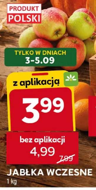 Jabłka wczesne