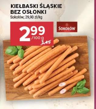 Kiełbaski śląskie bez osłonki Sokołów