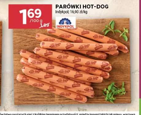 Parówki hot-dog Indykpol