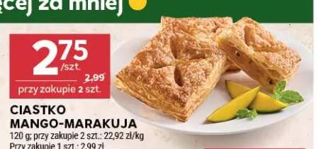 Ciastko mango-marakuja