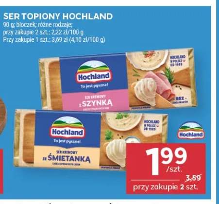 Ser topiony Hochland