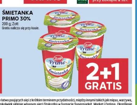 Śmietanka Primo Zott 30%