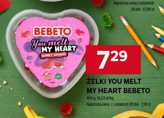 Żelki You Melt My Heart Bebeto