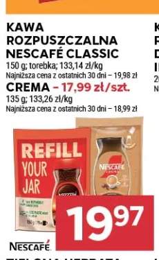 Kawa rozpuszczalna Nescafé Classic +1 wariant