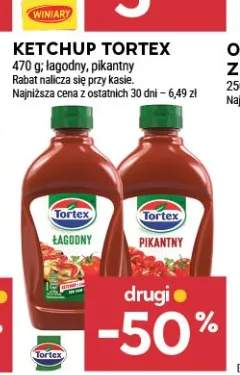 Ketchup łagodny Tortex +1 wariant
