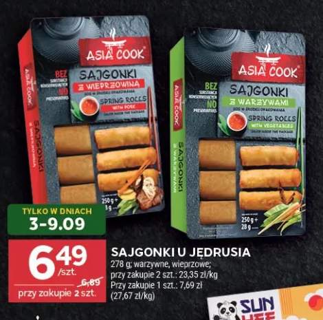 Sajgonki wieprzowe U Jędrusia +1 wariant