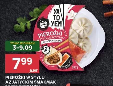 Pierożki w stylu azjatyckim z mięsem SmakMAK