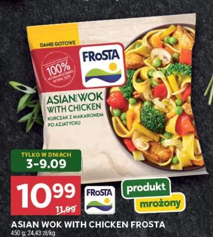 Asian Wok with Chicken Frosta