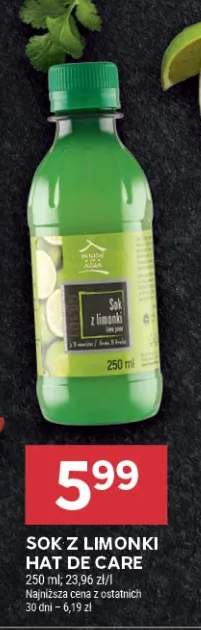Sok z limonki Hat de Care