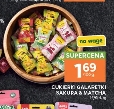 Cukierki galaretki Sakura & Matcha