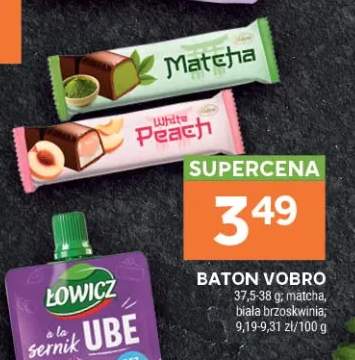 Baton Vobro biała brzoskwinia +1 wariant