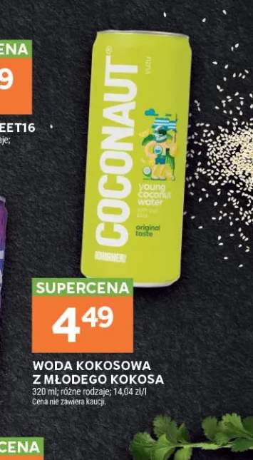 Woda kokosowa z młodego kokosa Coconaut
