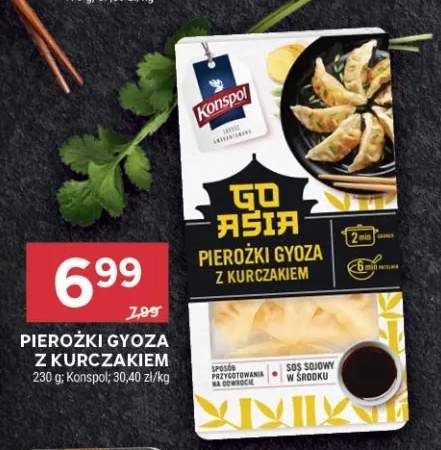 Pierożki gyoza z kurczakiem Konspol