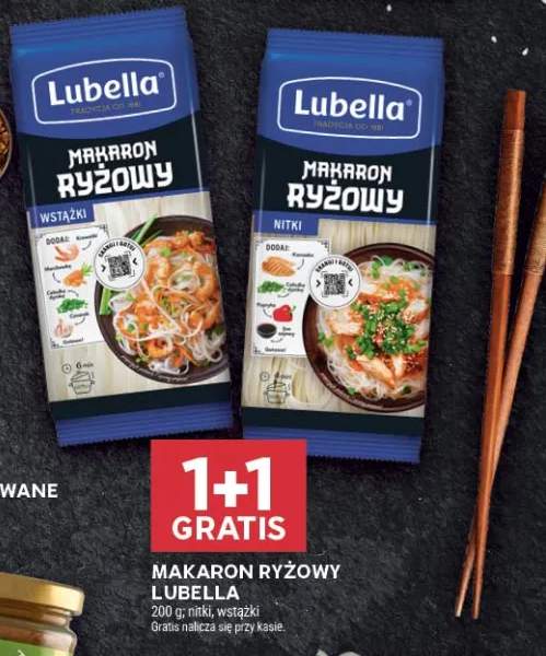 Makaron ryżowy wstążki Lubella +1 wariant
