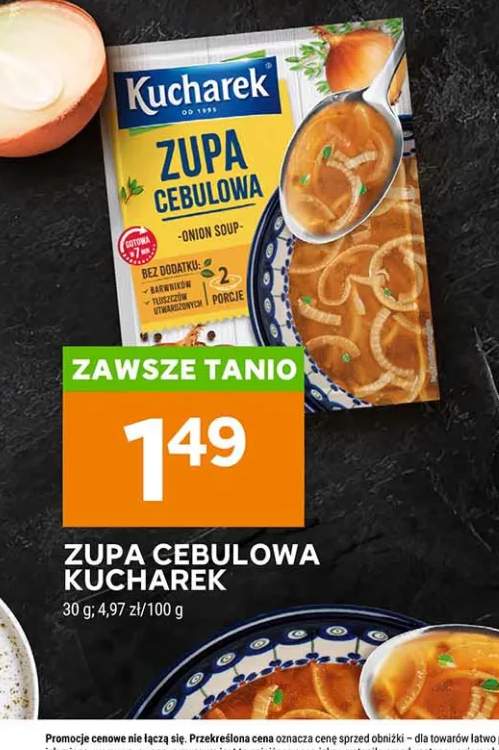 Zupa cebulowa Kucharek