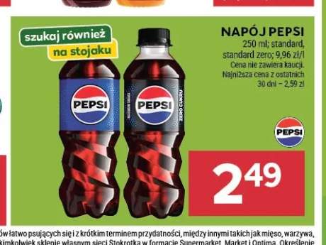 Napój gazowany Pepsi standard +1 wariant