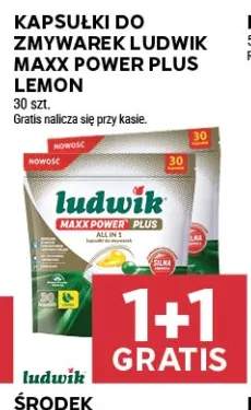 Kapsułki do zmywarek Ludwik Maxx Power Plus Lemon