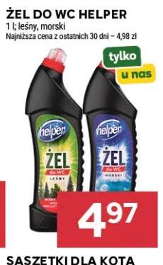 Żel do wc Helper leśny +1 wariant