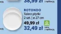 Talerz płytki Rotondo Lubiana 27 cm 2-pak