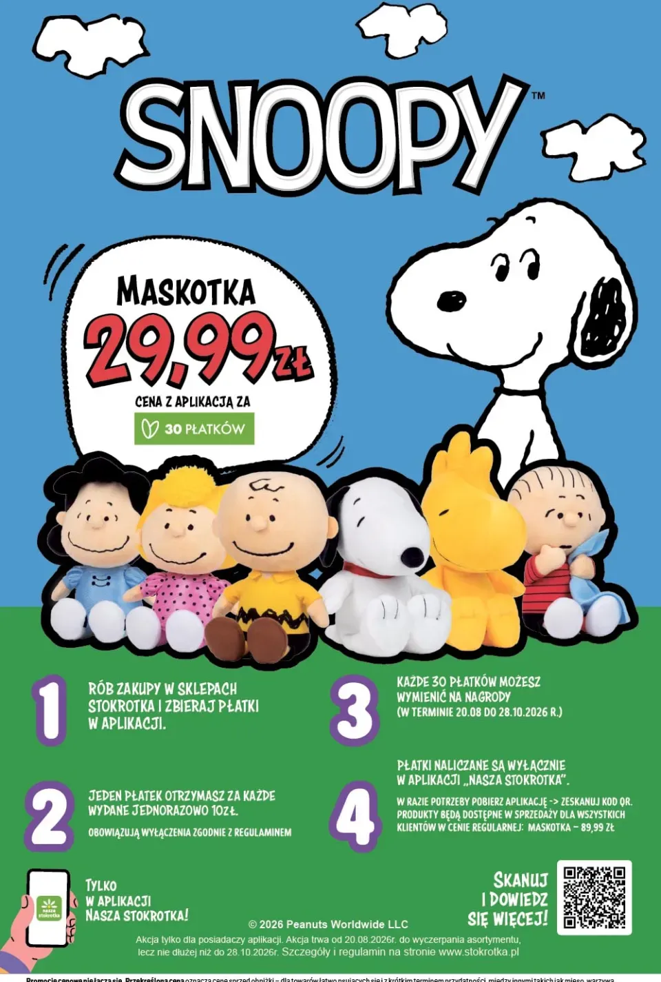 Maskotka Snoopy