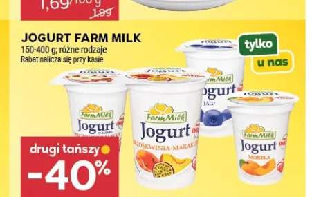 Jogurt Farm Milk +3 warianty