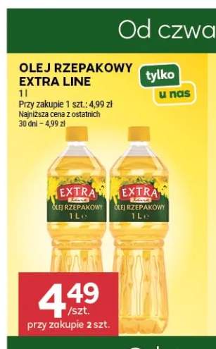 Olej rzepakowy Extra Line