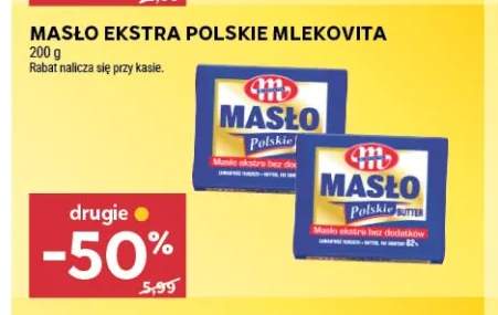 Masło ekstra polskie Mlekovita