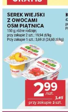 Serek wiejski z owocami OSM Piątnica