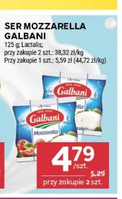 Ser mozzarella Galbani