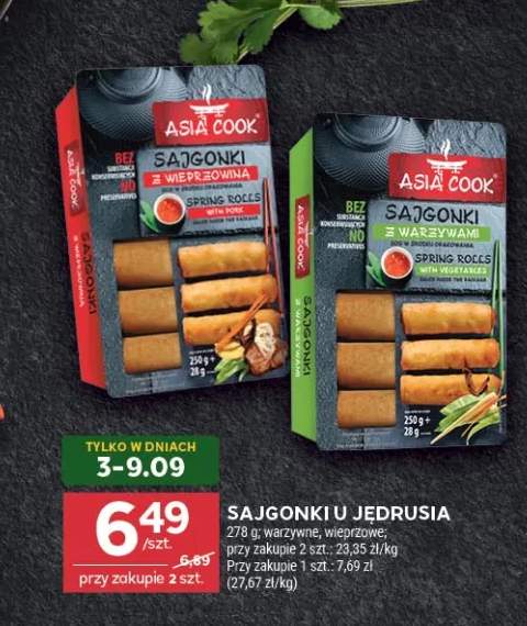Sajgonki warzywne U Jędrusia +1 wariant