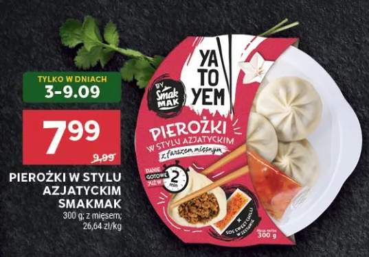 Pierożki w stylu azjatyckim z mięsem Smakmak