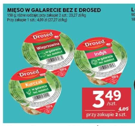 Mięso w galarecie bez E kurczak Drosed +2 warianty