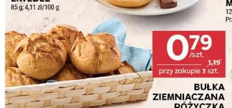 Bułka ziemniaczana różyczka