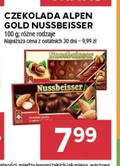 Czekolada Alpen Gold Nussbeisser