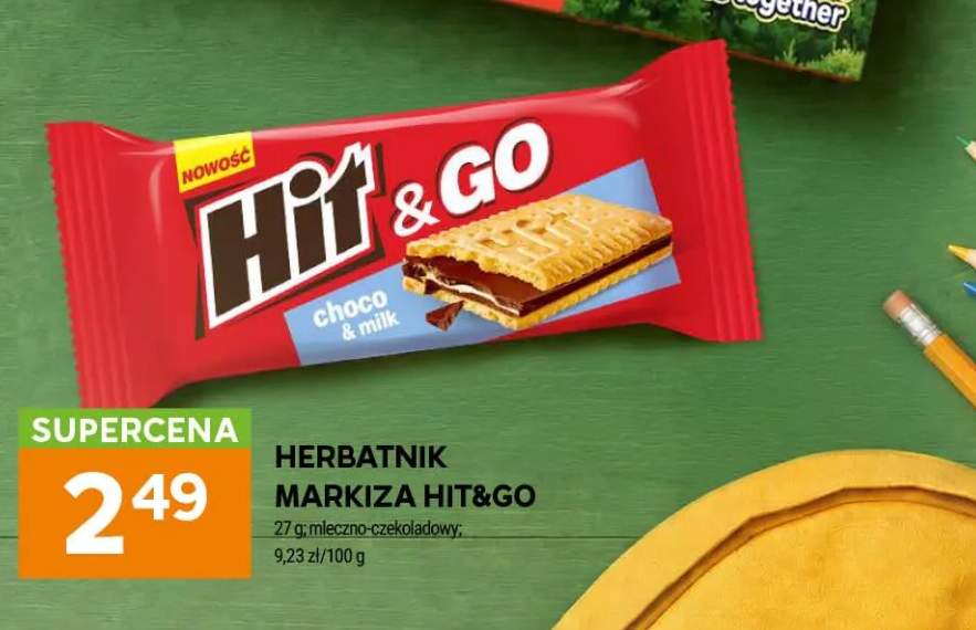 Herbatnik markiza Hit & Go mleczno-czekoladowy