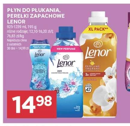 Płyn do płukania Lenor +1 wariant