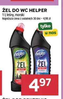 Żel do WC leśny Helper +1 wariant