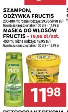 Szampon Fructis +2 warianty
