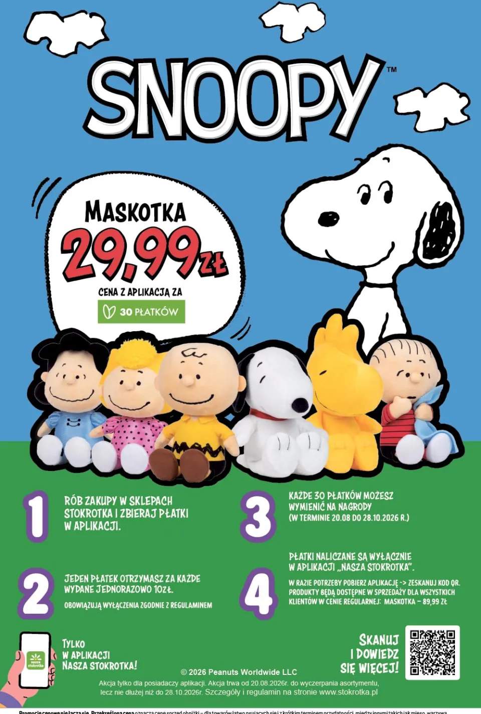 Maskotka Snoopy