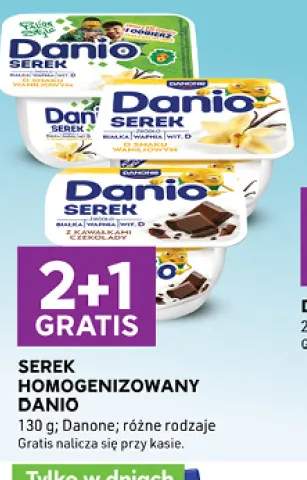 Serek homogenizowany Danio
