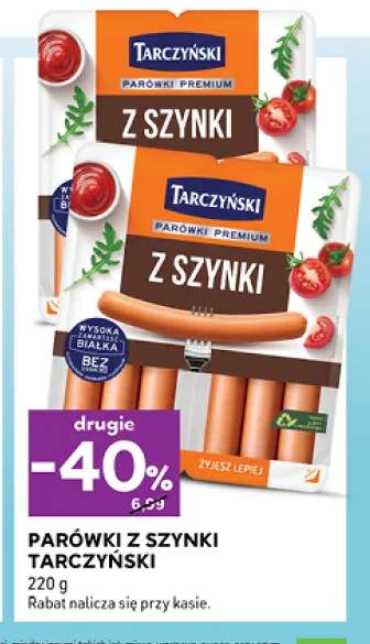 Parówki z szynki Tarczyński